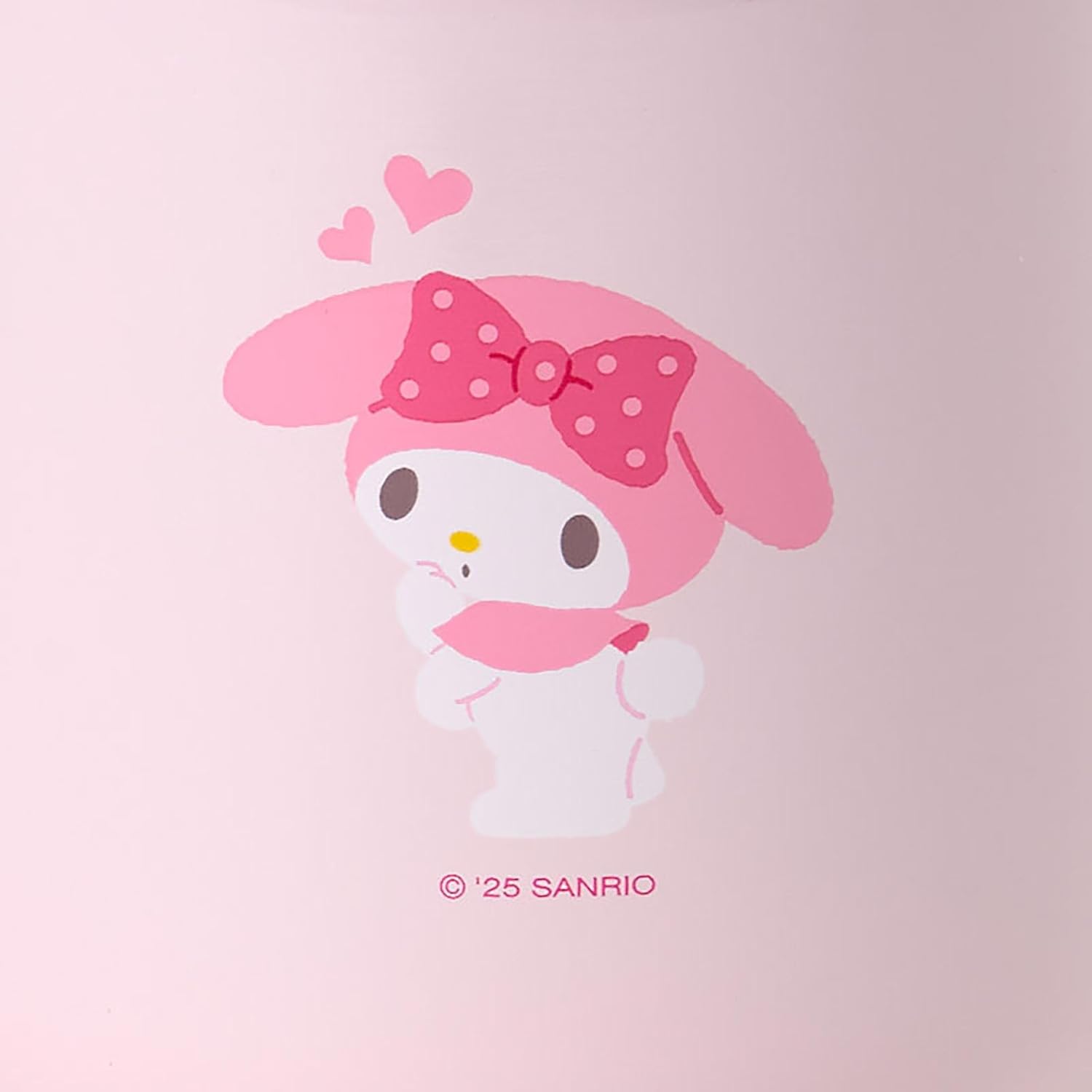 Sanrio 296953 My Melody Stainless Steel Mug with Lid Body: Stainless Steel Copper (Acrylic Resin Coating), Lid (Drinking Mouth) Handle: Polypropylene, Gasket/Bottom Surface: Silicone Rubber, Heat