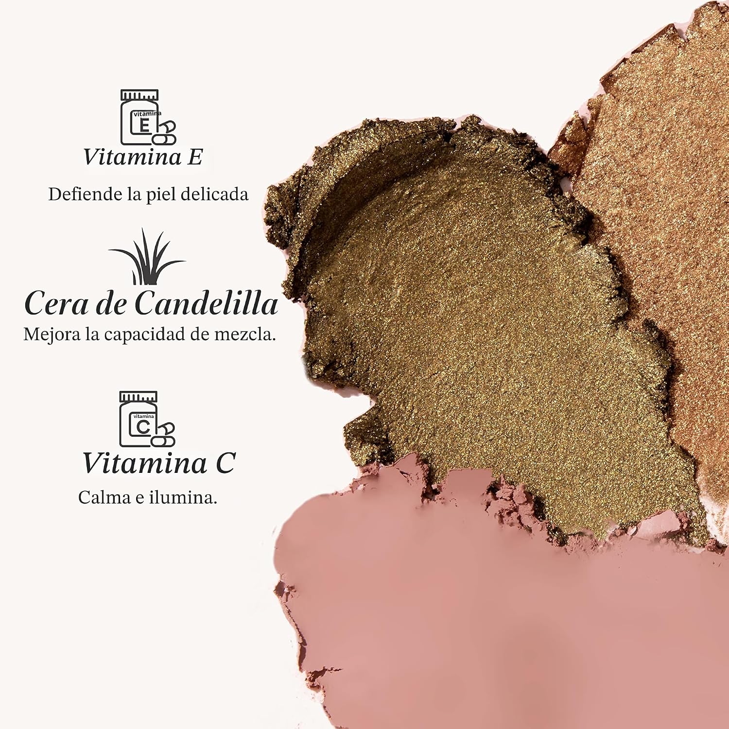 Julep - Sombra de ojos 101 de crema a polvo, impermeable, en barra de punta doble – De larga duración, a prueba de arrugas, fácil de aplicar con difuminante incorporado - Perla y Rosa brillante