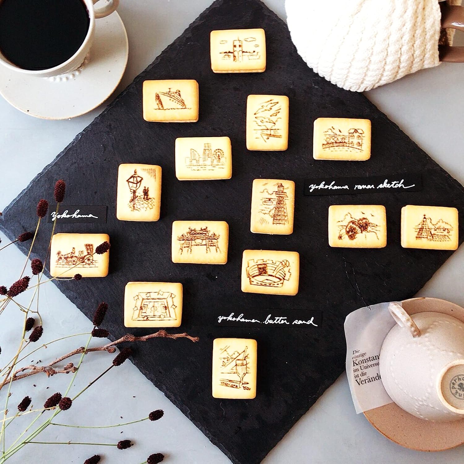 Treasure Seika Yoko Butter Sand, 16 Pieces x 2 Boxes