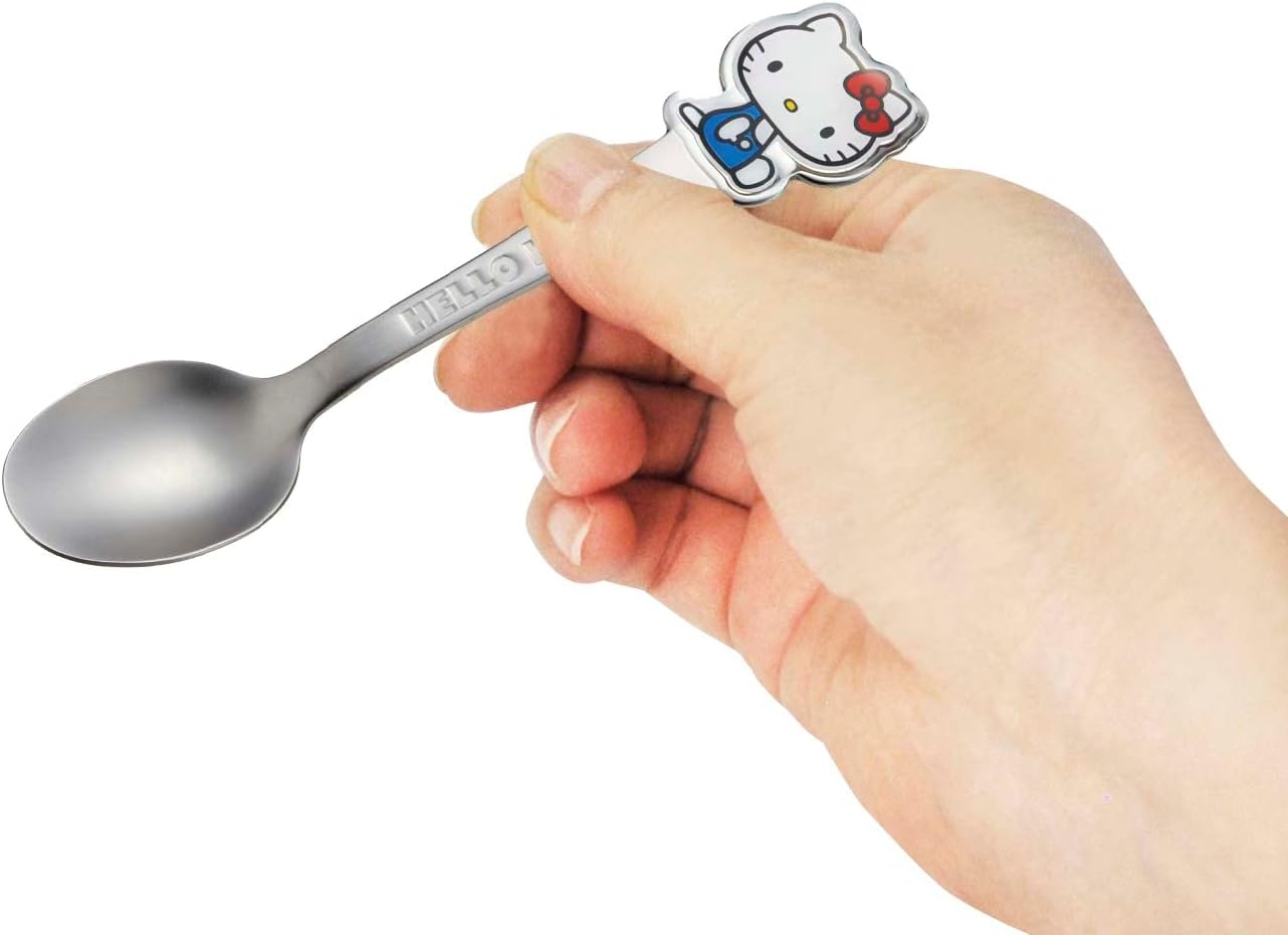 Skater DSS1C-A Hello Kitty Sanrio Children's Stainless Steel Die-Cut Spoon