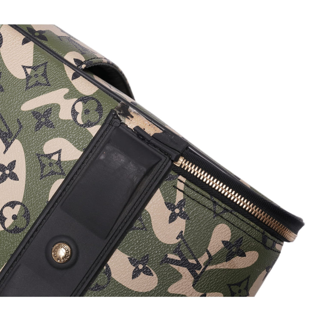 LOUIS VUITTON X TAKASHI MURAKAMI "MONOGRAMOUFLAGE" PEGASE 60 ROLLER SUITCASE