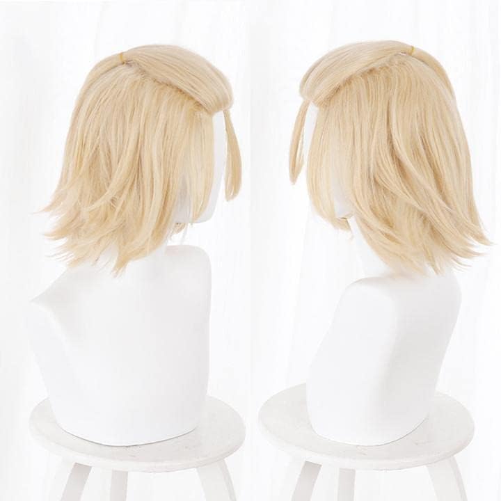 LVMEY Tokyo Revengers Cosplay Wig, Manjiro Sano, Heat Resistant, Disguise Wig, Cosplay Wig, Cosplay Costume, Comic Event, Halloween, Christmas, Cultural Festival, School Festival, Wig Net Included