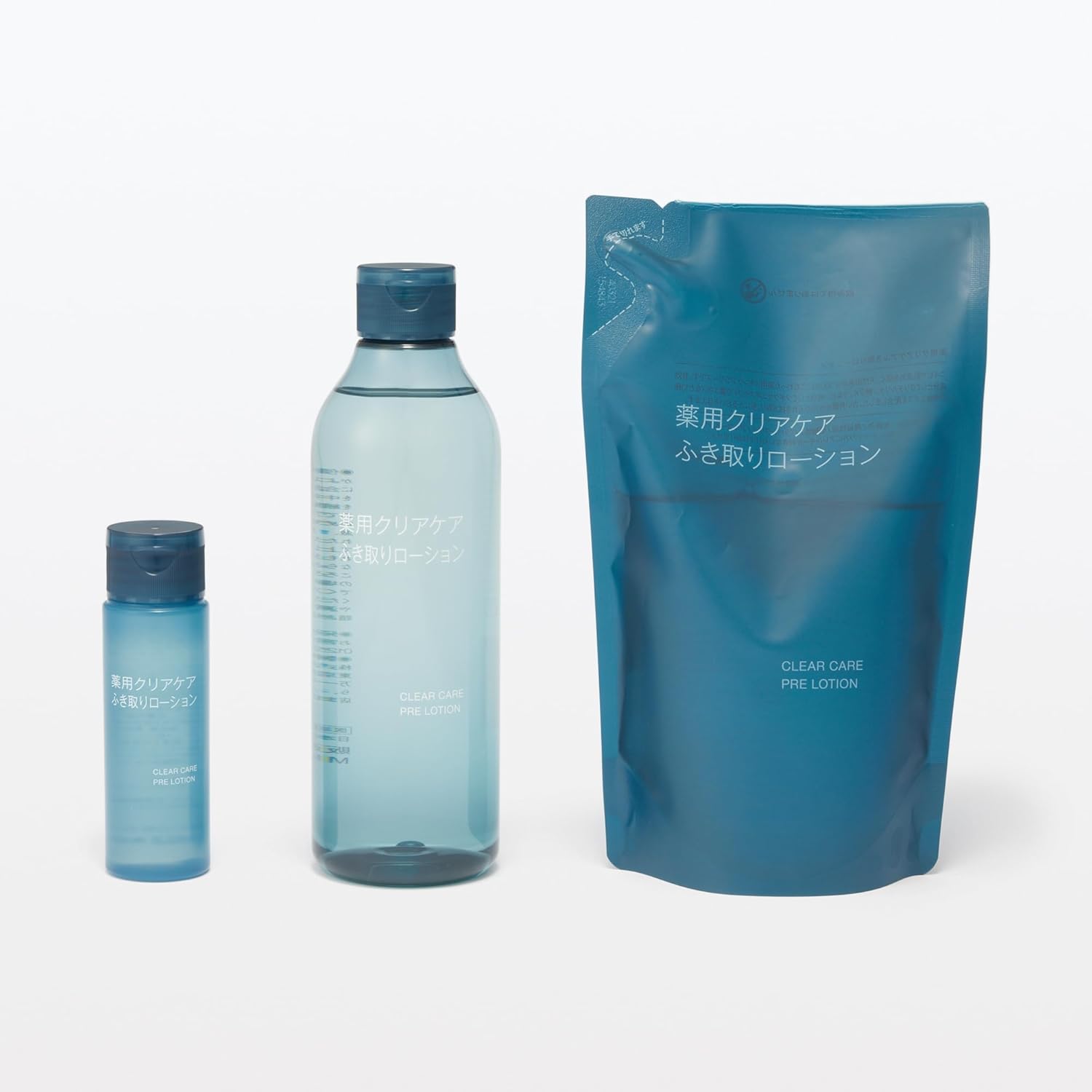 Muji OAQ13A4S 83924409 Medicated Clear Care Wiping Lotion (Refill), 9.1 fl oz (270 ml)