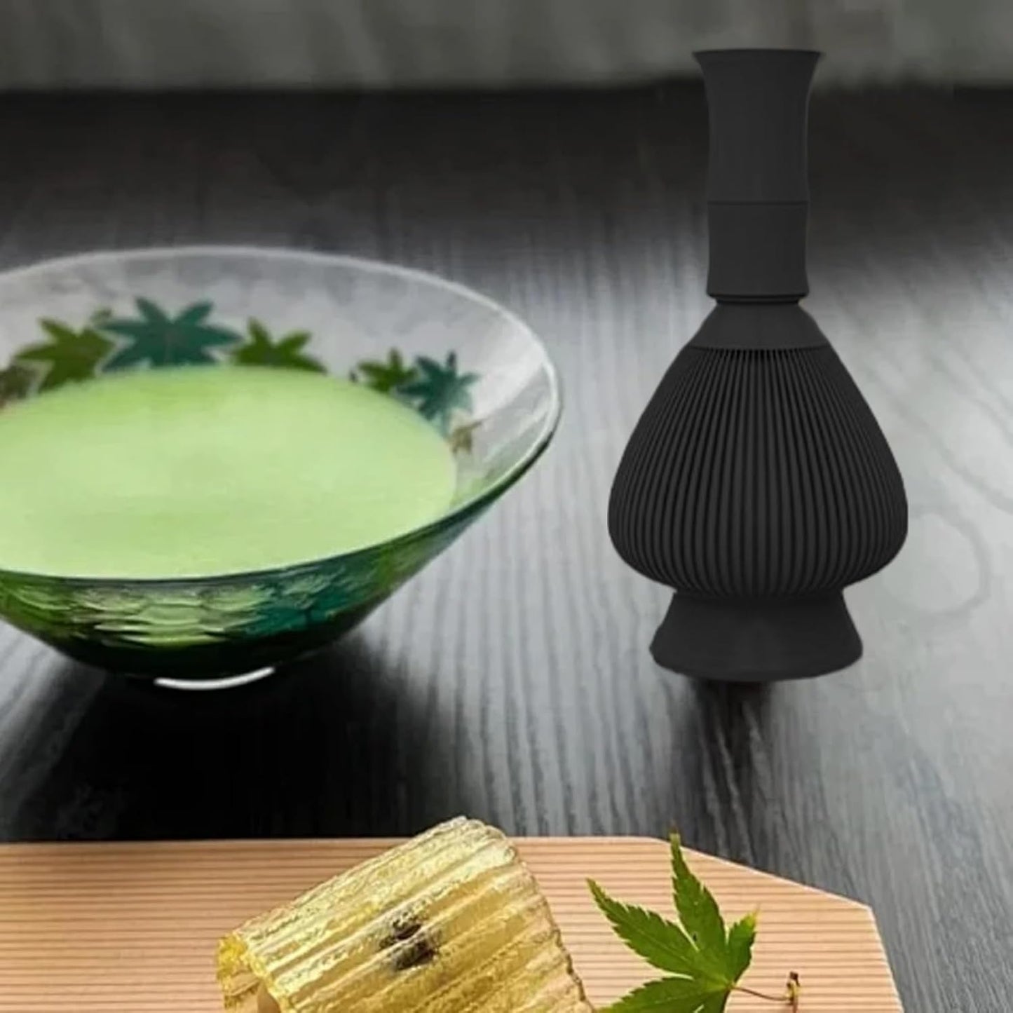 Huxibai 抹茶茶筅,携帯用ハンドブレンダー - 抹茶メーカー 日本製,家庭用 キッチン用 カフェ用 ラテ用 飲料用 茶用 コーヒー用 牛乳用
