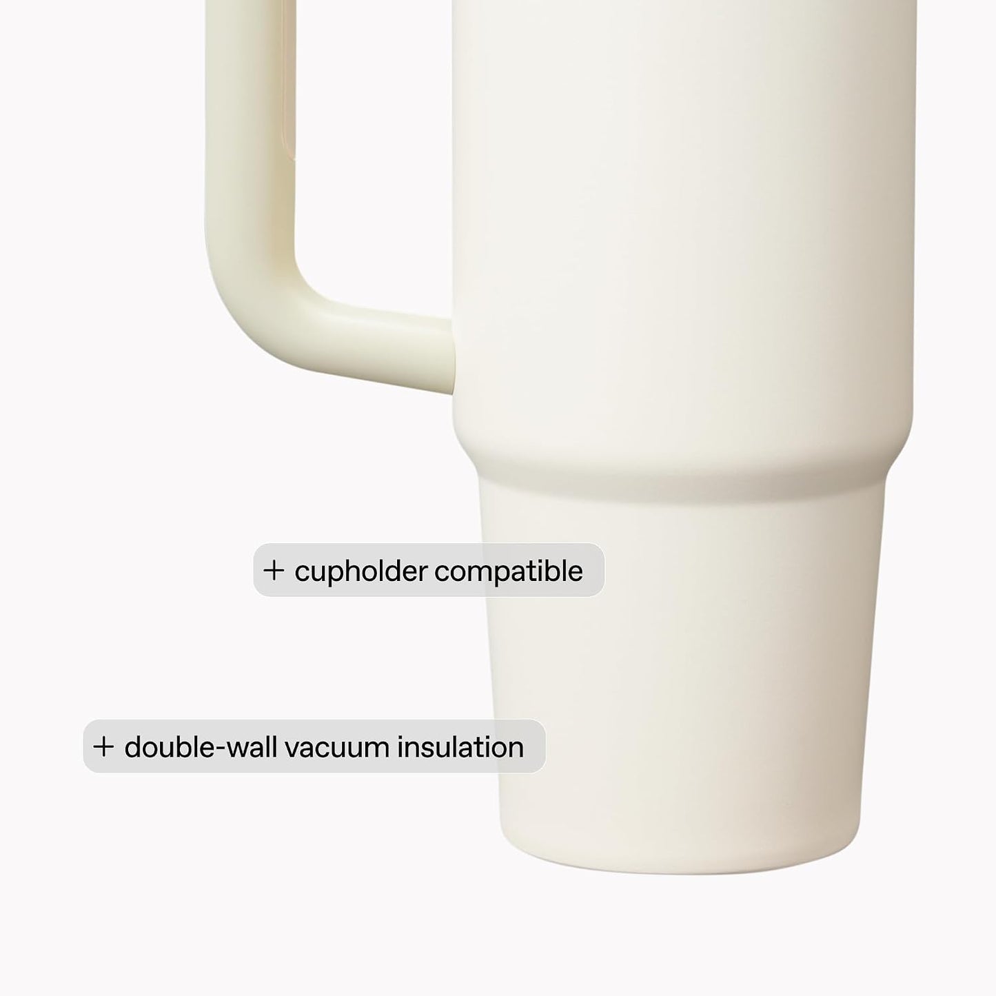Stanley Quencher H2.0 - Vaso de acero inox. con asa, pajilla y tapa FlowState giratoria de 3 posiciones; aislamiento térmico/sin BPA; apto p/portavaso p/viaje; 30 oz, coral dorado (Goldenrod Coral)