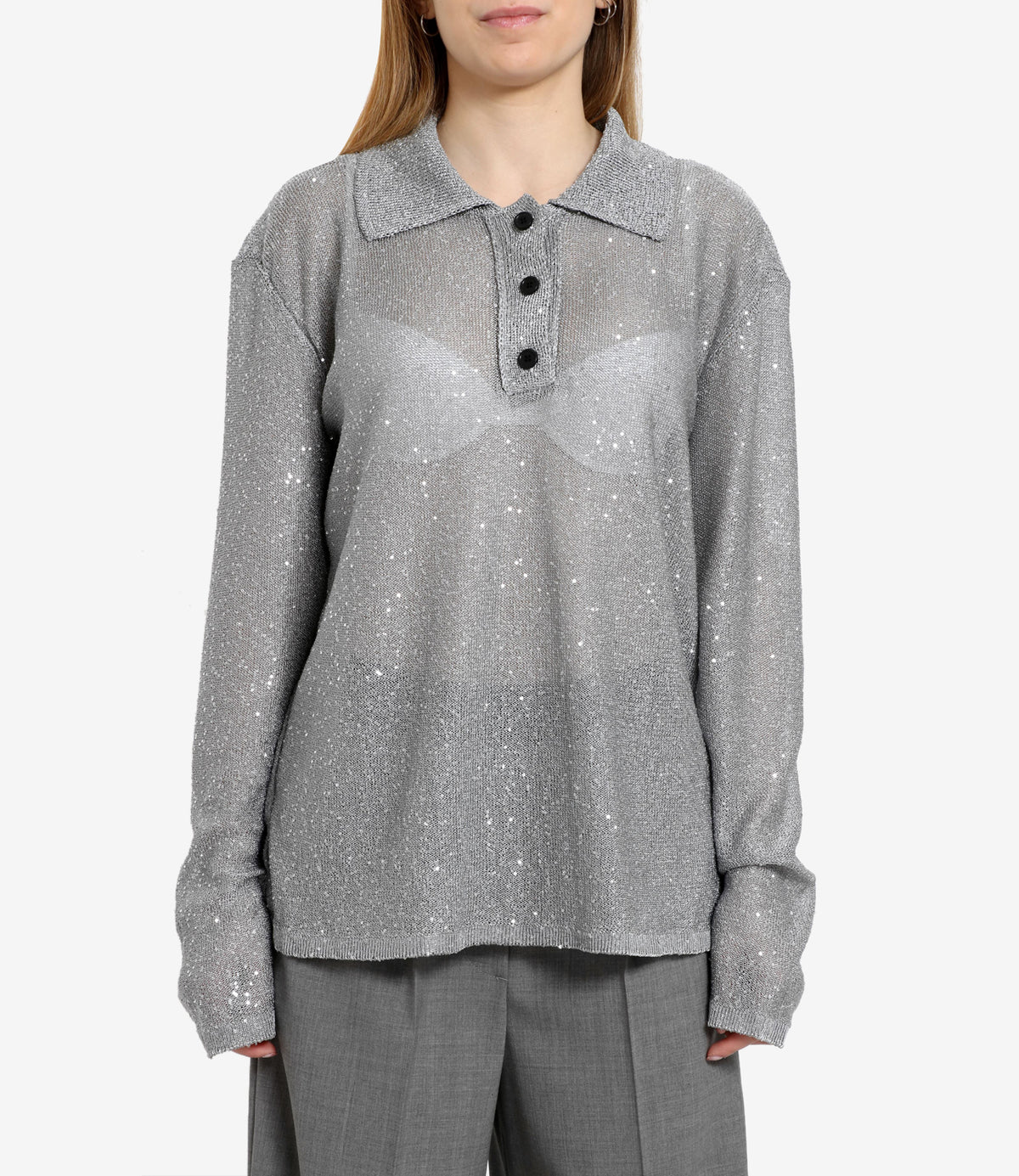Msgm MSGMセーターグレー - Image 7