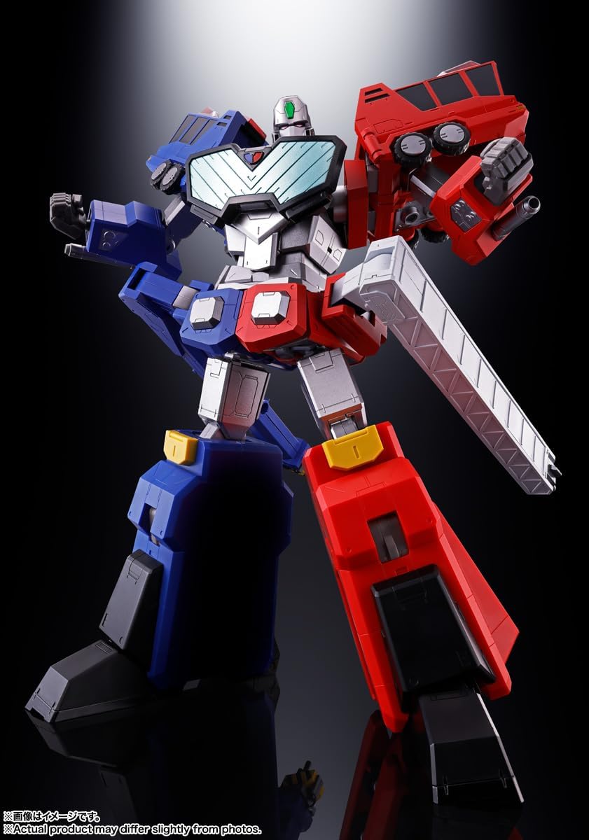TAMASHII NATIONS Soul of Chogokin The King of Braves GaoGaiGar GX-109 Super Dragon God Approx. 10.2 inches (260 mm); PVC & ABS & Die Cast; Painted Action Figure