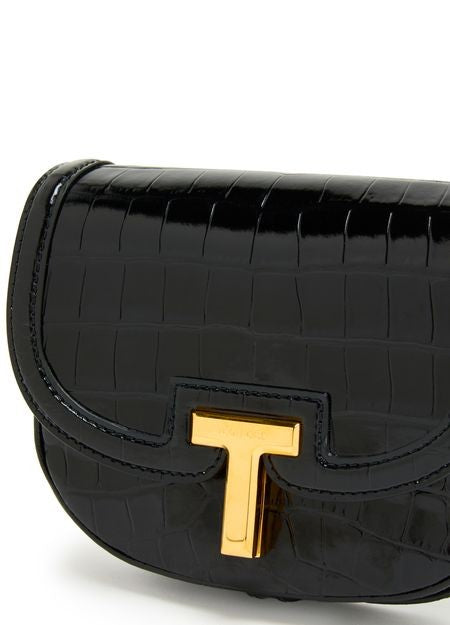TOM FORD シャイニー スタンプ入り クロコ ミニバッグ - Image 7