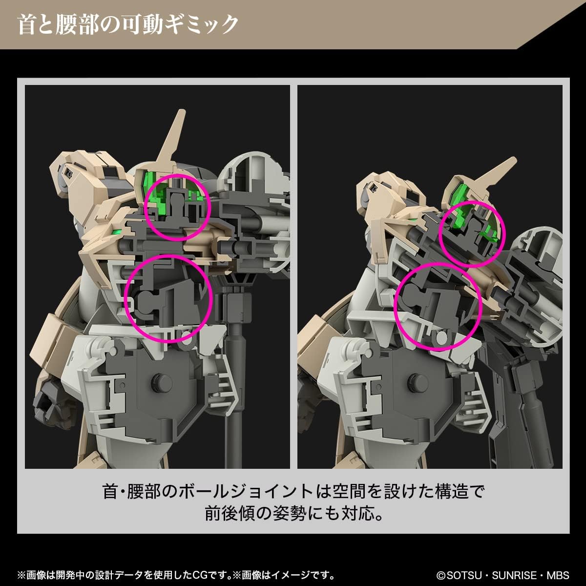 Bandai Spirits HG Mobile Suit Gundam: Witch from Mercury Demi Burding 1/144 Scale Color-Coded Plastic Model Kit