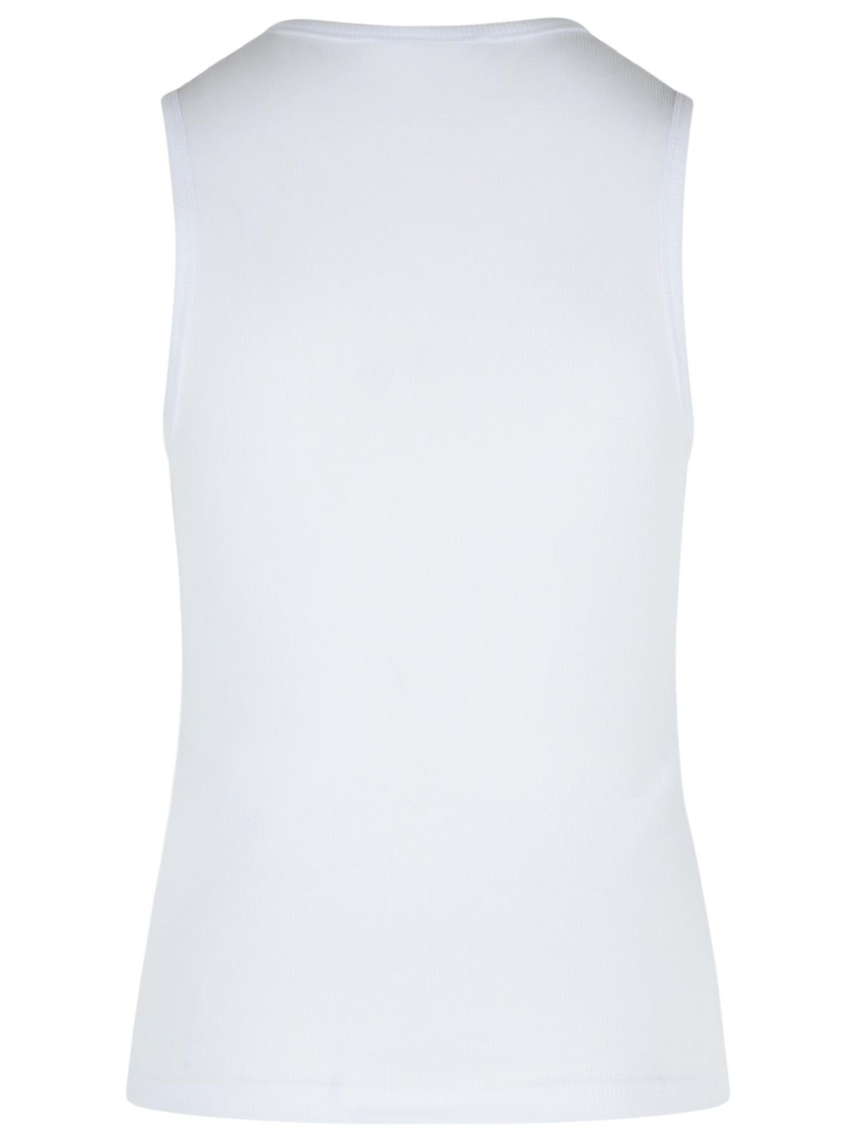 J Jw Anderson 'Anchor' White Cotton Tank Top - Image 7