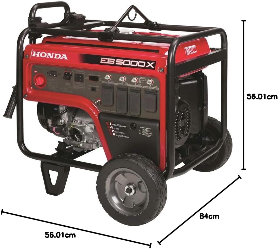 ホンダ 5,000ワット ガス駆動 49 ステート ポータブル発電機 Co-Minder 付き