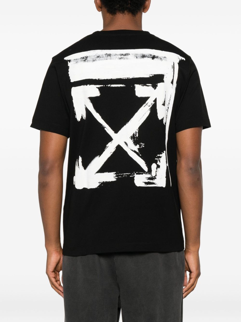 Off Off White Ink Arrow Cotton T Shirt - Image 7
