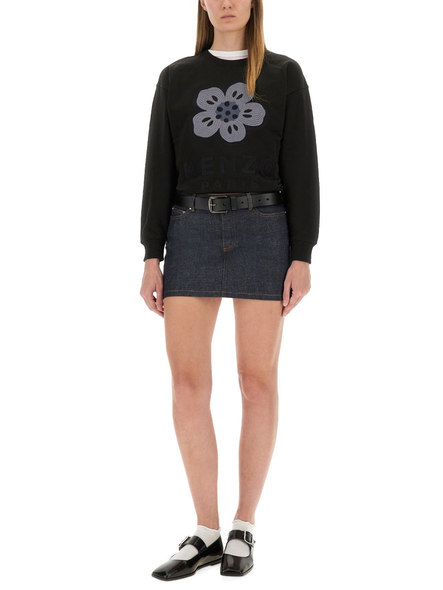 Kenzo 「Boke Flower」刺繍が付いたKenzo Sweatshirt - Image 7