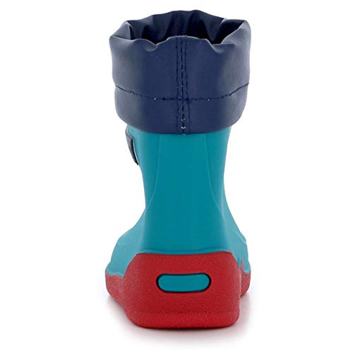 Moonstar RB B02 Multi Rain Boots, Made in Japan, Non-Slip, 5.1 - 7.5 inches (13 - 19 cm), Kids, Multi