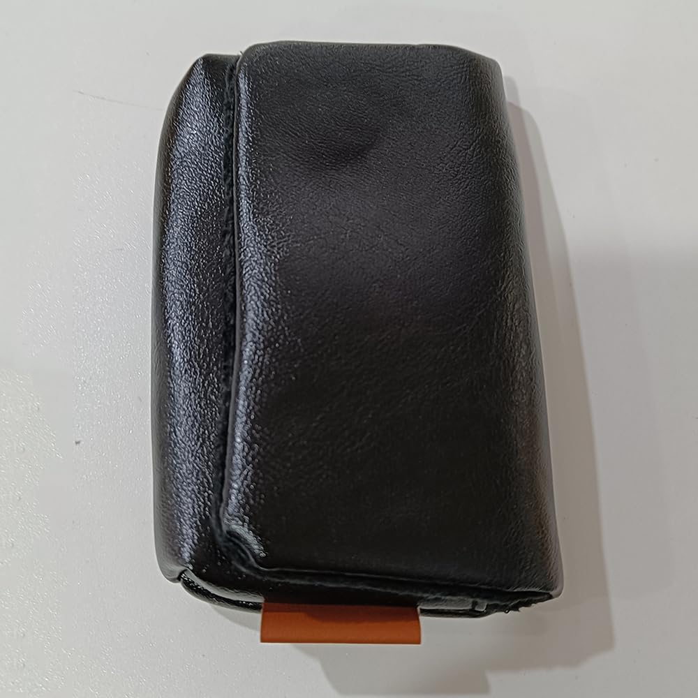 BOCAIDHK Digital Camera Storage Pouch PU Leather Digital Camera Bag for SONY RX100 / M2 / M3 / HX7 / HX9 / WX500 / Canon G7X / G7II / G9X / G9II /RICOH GR/GR II with Magnetic Closure, Black, 无