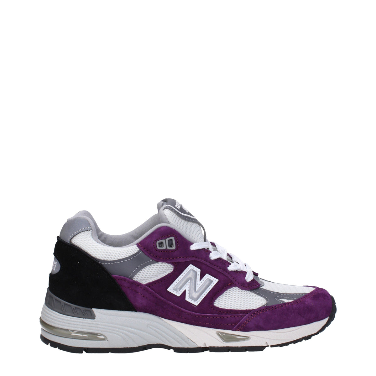 Designer Brand ニューバランススニーカー991女性生地の紫 - Image 7