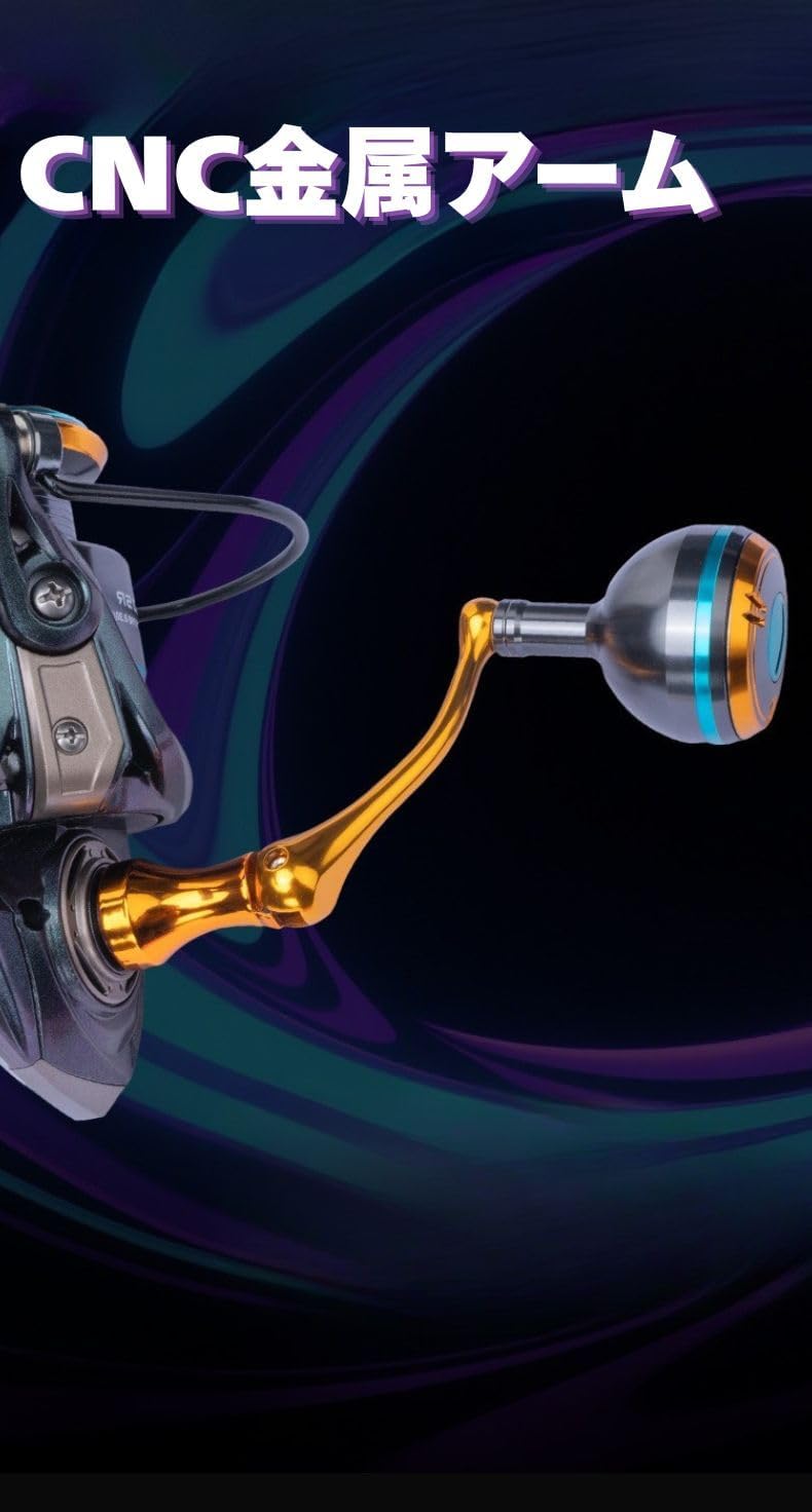 スピニングリール 2000番 3000番 4000番 5000番 6000番 7000番 遠投 釣りリール フィッシング リール 釣り ギア比5.2:1 最大ドラグ力16KG 釣り具 [並行輸入品]