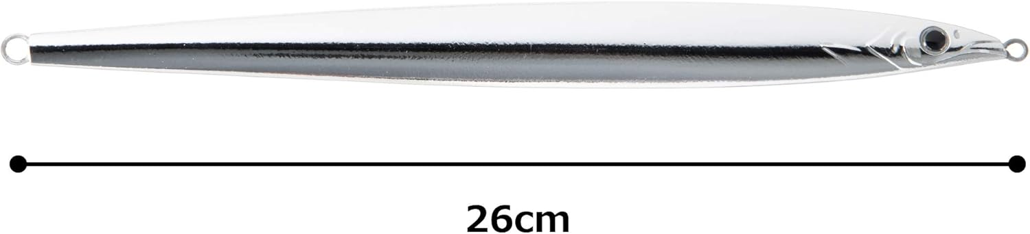 Major Craft Vertical Jig, Metal Dragon, Hairtail, Assorted