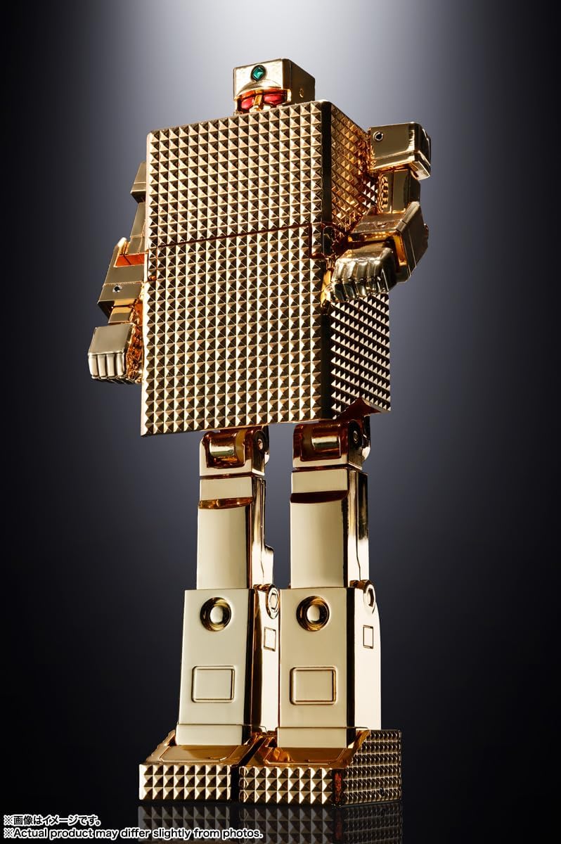 BANDAI SPIRITS Soul of Chogokin GX-32SP Golden Warrior Gold Lightan CHOGOKIN 50th Ver. Approx. 5.1 inches (130 mm), PVC & ABS & Die Cast Pre-painted Action Figure