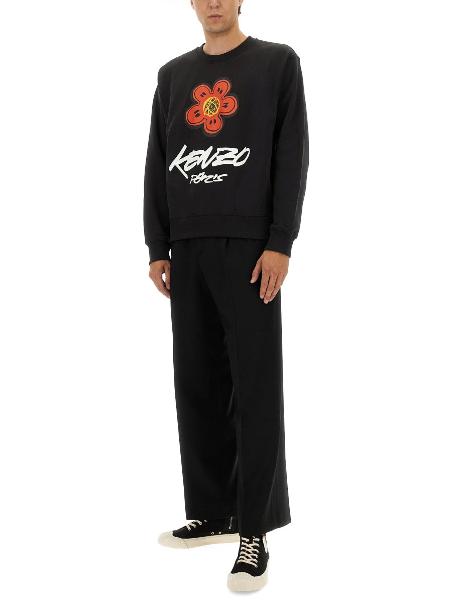 Kenzo Kenzo Cotton Sweatshirt「Kenzo X Futura 2000」 - Image 7