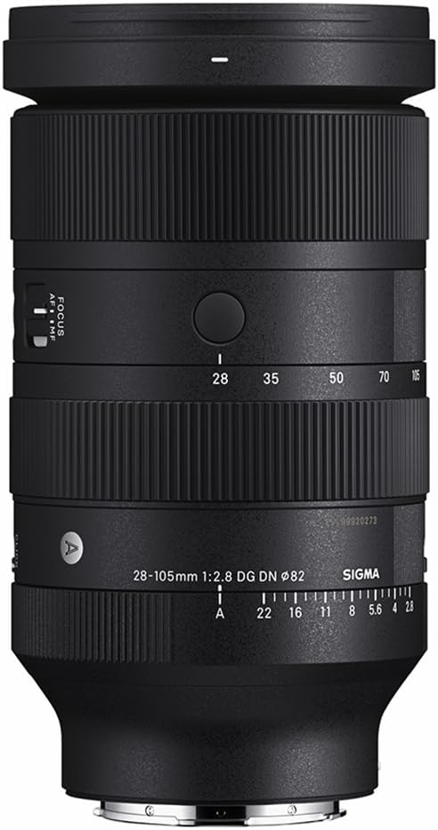 Sigma Sigma Sony E Mount Lens 28-105mm F2.8 DG DN Zoom Standard Full Size for Art Mirrorless Only