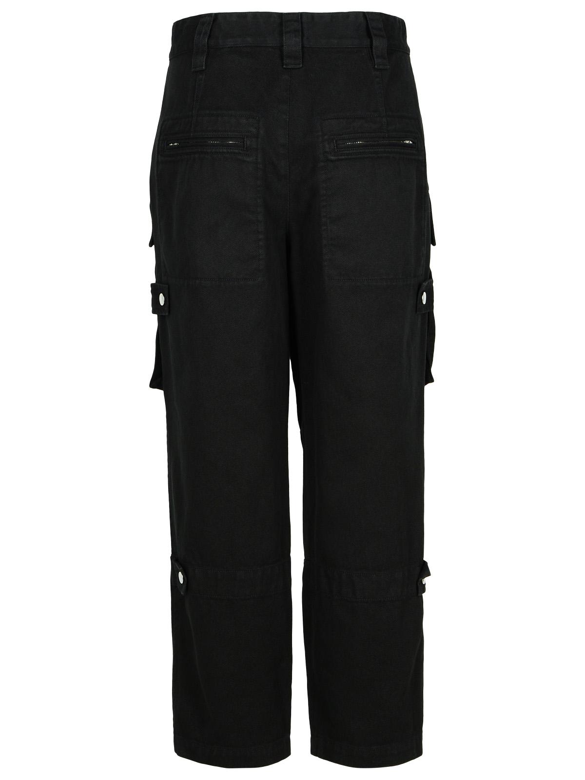 Marant イザベル・マラン・エトワイル・ジャニック 'ブラックコットンパンツ - Image 7