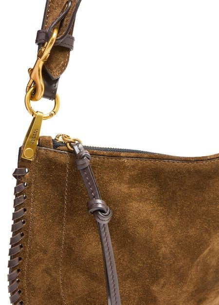 ISABEL MARANT Oskan soft zipped shoulder bag - Image 7