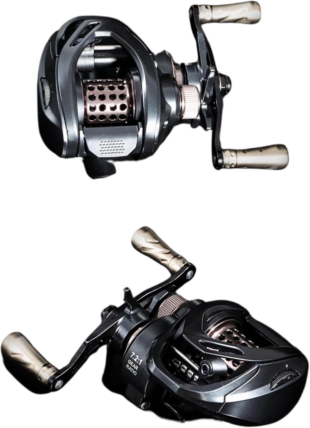 ベイトリール 右ハンドル 左ハンドル フィッシング リール 両軸リールエクストラハイギア（XG） 7.2：1 ベイトキャスティングリール 釣り 釣り具 [並行輸入品]