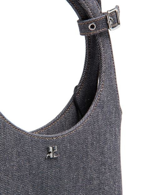 COURREGES Holy denim handbag - Image 7