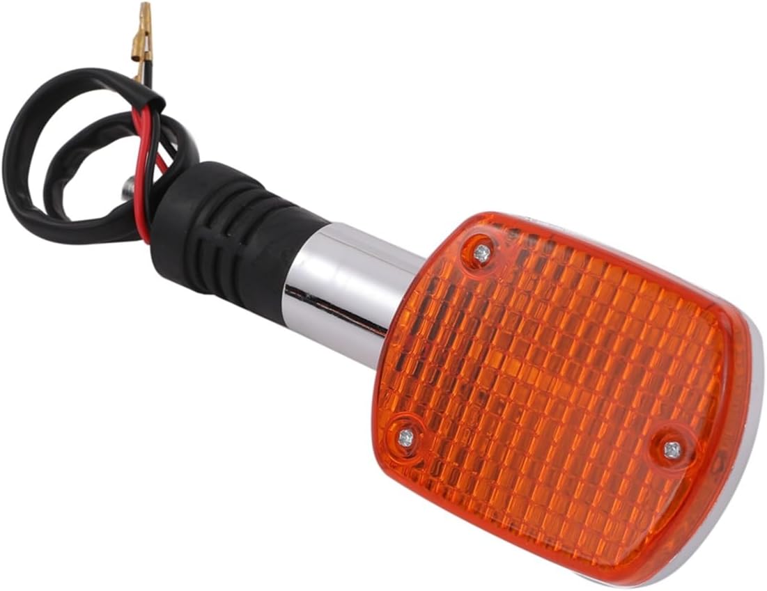 Honda Front Rear Turn Signal Front and Rear Rebel 250 MC13 VF750 Magna RC09 NV750C CBX750 PS250 MF09 CBX650SC CB750 RC42 Genuine Type Custom Aftermarket Parts (Set of 2)