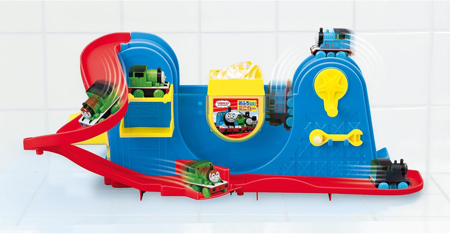 PILOT Bath Time Mini Car, Thomas the Tank Engine, Thomas & Percy Set, Educational, Suitable for Ages 3 and Up, Gift, Locomotive