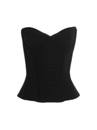 Balenciaga バレンシアガブラックストレッチコットンTシャツ - Image 7