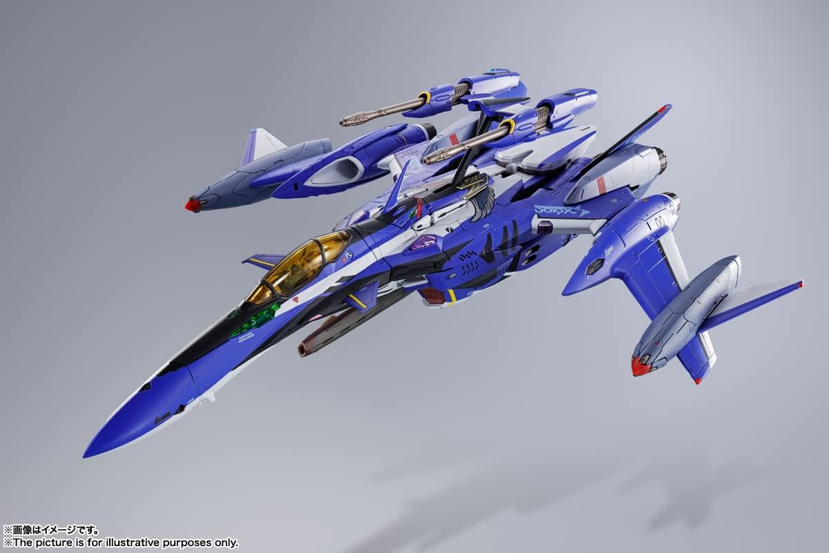 TAMASHII NATIONS DX Super Alloy Movie Version Macross Delta Absolute LIVE!!!!!! YF-29 Durandal Valkyrie (Maximilian Jenius Machine) Full Set Pack, Approx. 8.7 inches (220 mm) ABS & Die Cast