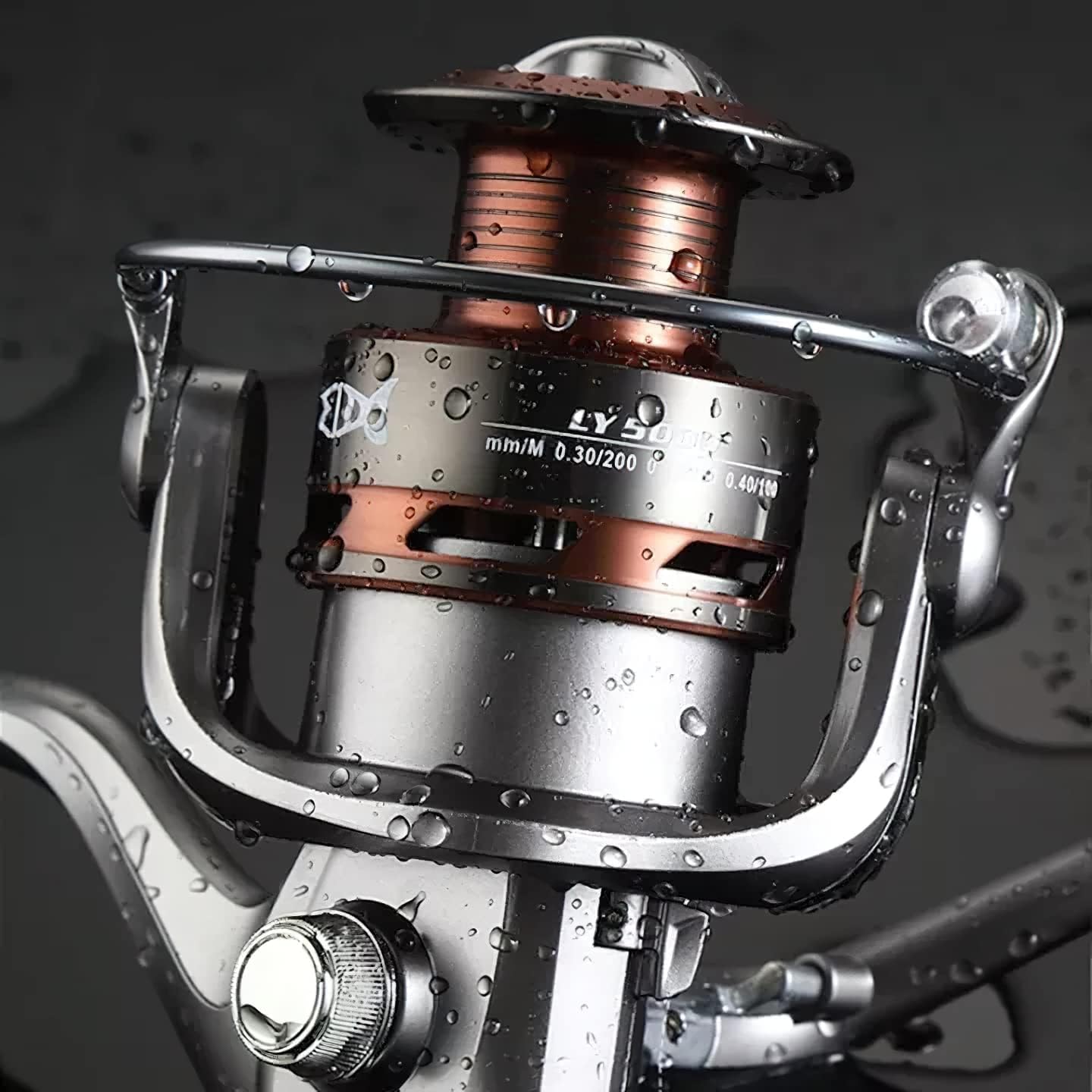 スピニングリール 3000 リール 3000 釣り リール 軽量リール ギア比5.2:1 左右交換ハンドル 遠投 淡水釣り 海釣り 全魚種対応 釣り具 3000番