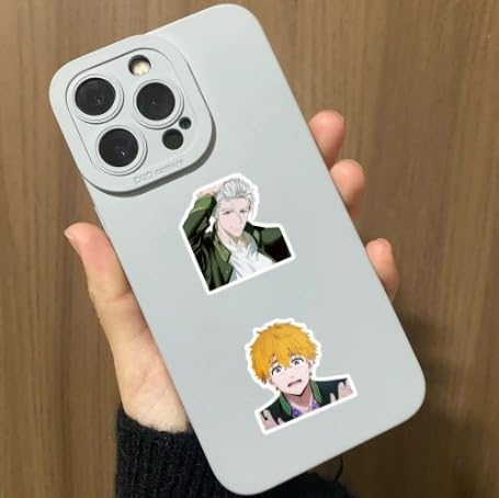 Ticker Set, Anime Character Stickers, Haruka, Sakura, Hayabun, Umemiya, Kyotaro Sugishita, Akihiko Ishiwa, PVC Waterproof Sticker, Suitable for Cars, Laptops, DIY Supplies, Luggage, Water Bottle