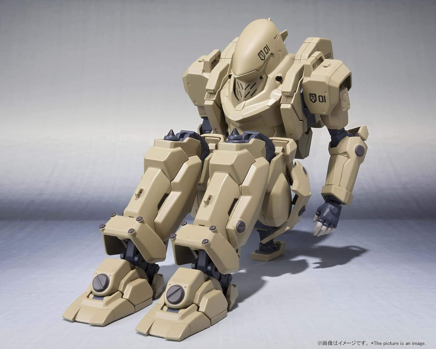 Robot Spirits Gasaraki [Side TA] Type Ichichichi Tactical Armor Raiden, Approx. 5.1 inches (130 mm), ABS & PVC Pre-painted Action Figure
