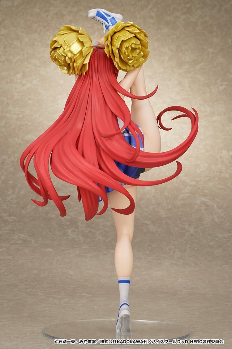 MuseMolds High School D x D Hero Scale Figure, Rias Gremory, Cheer Girl Ver. Plastic, Painted and Assembled Product, 1/6 Scale, Includes Exclusive Stand, Total Height Approx. 13.0 inches (330 mm)