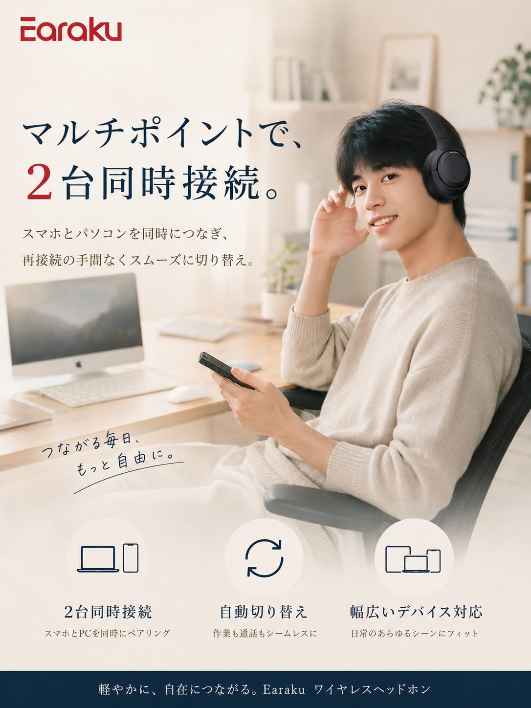 【Reduces Noise and Focuses on Music】Headphones Bluetooth ANC Noise Cancelling Wireless Headphones Over-ear Bluetooth 5.4/3.5mm Connection Wired/Wireless Dual Mode Ear-friendly Headphones Lightweight