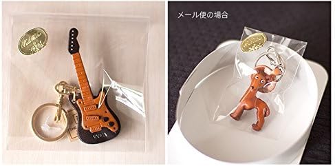 ぶじかえる 本革製 キーホルダー バンカクラフト革物語 (日本製 ハンドメイド)