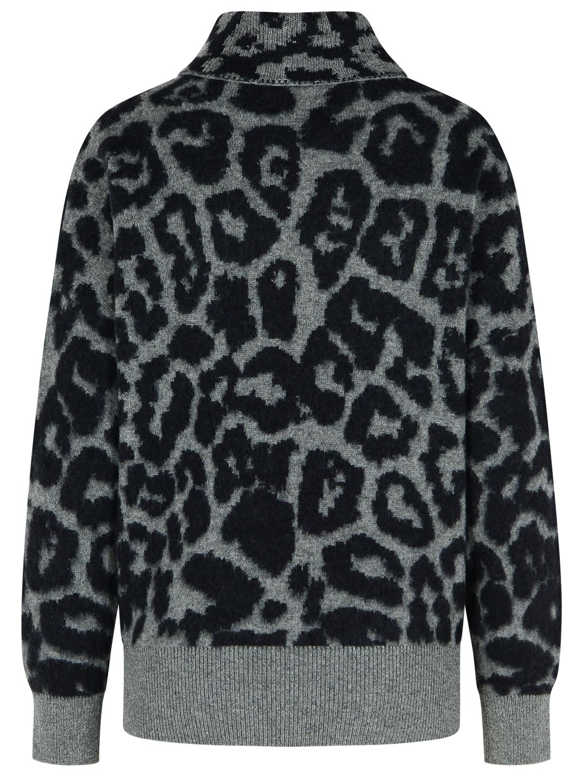 Stella Stella McCartney Grey Alpaca Blend Turtleneck Seater - Image 7