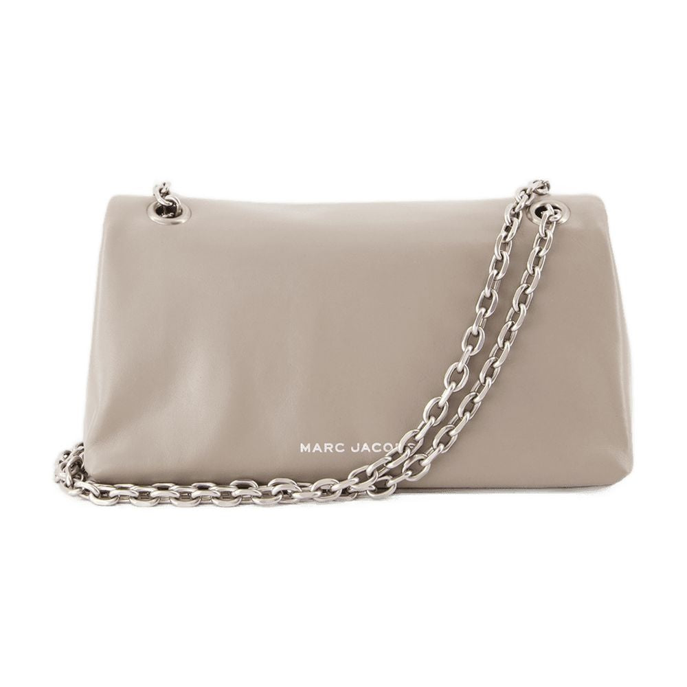 Marc チェーンマークジェイコブスレザーグレーの財布 - Image 7