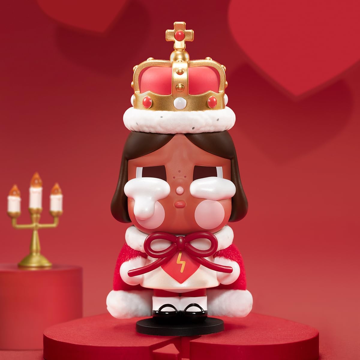 POP MART CRYBABY Crying Again Series (1 Piece), Pop-Mart Toy Toy Toy Plastic Model Premium Toy PVC Soft Vinyl Original Character Birthday Gift