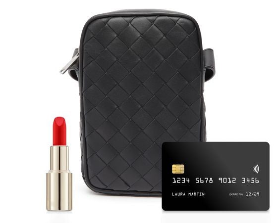 BOTTEGA VENETA Intrecciato zippered phone pouch - Image 7