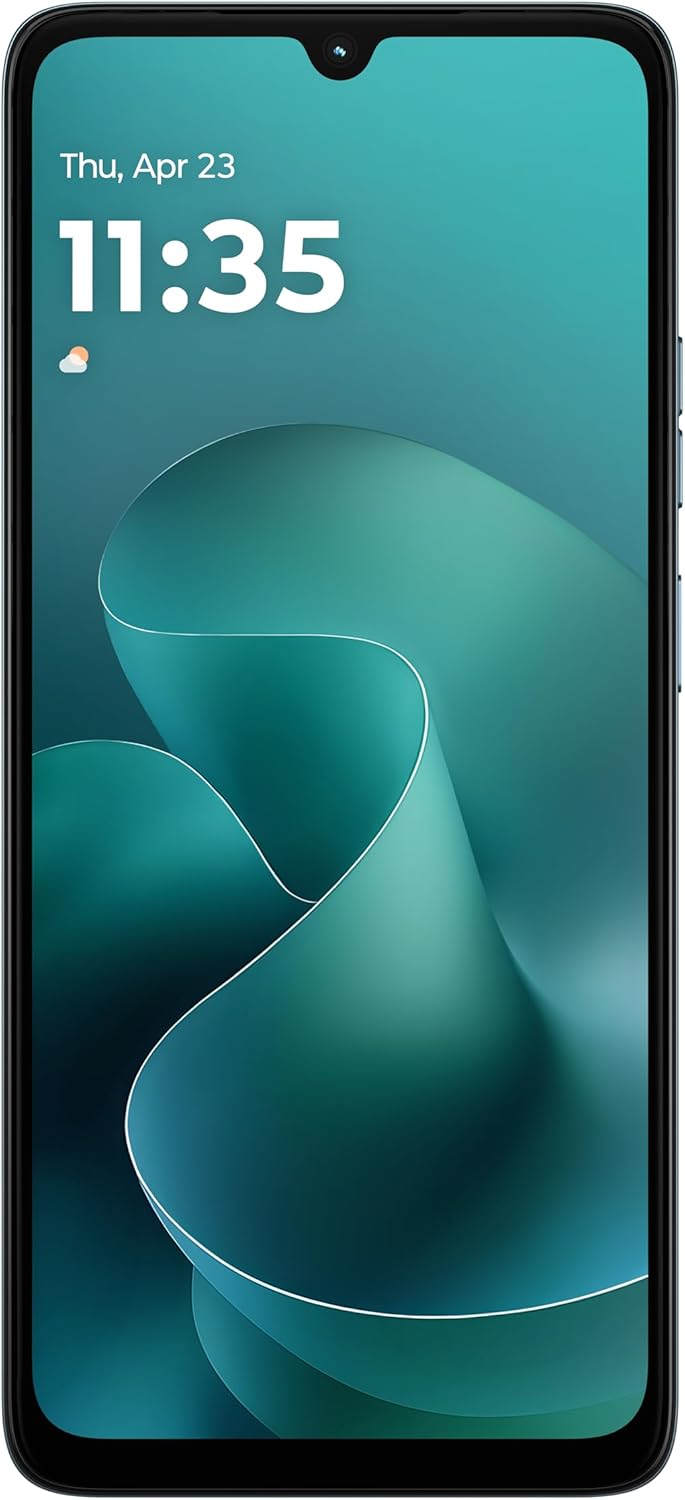 Motorola motog06, 4 GB, 128 GB, Tapestry Blue, SIM Free Smartphone Device, NFC Compatible, Vegan Leather, Gorilla Glass, Authorized Dealer Product, 6.9 Inches, High Brightness, IPS HD+, IP64