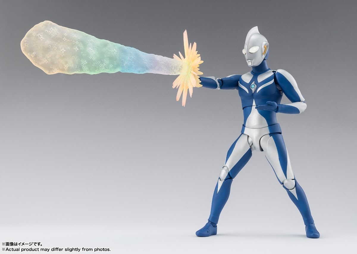 TAMASHII NATIONS S.H. Figuarts Ultraman Cosmos Luna Mode, Approx. 5.9 inches (150 mm), PVC & ABS, Pre-painted Action Figure