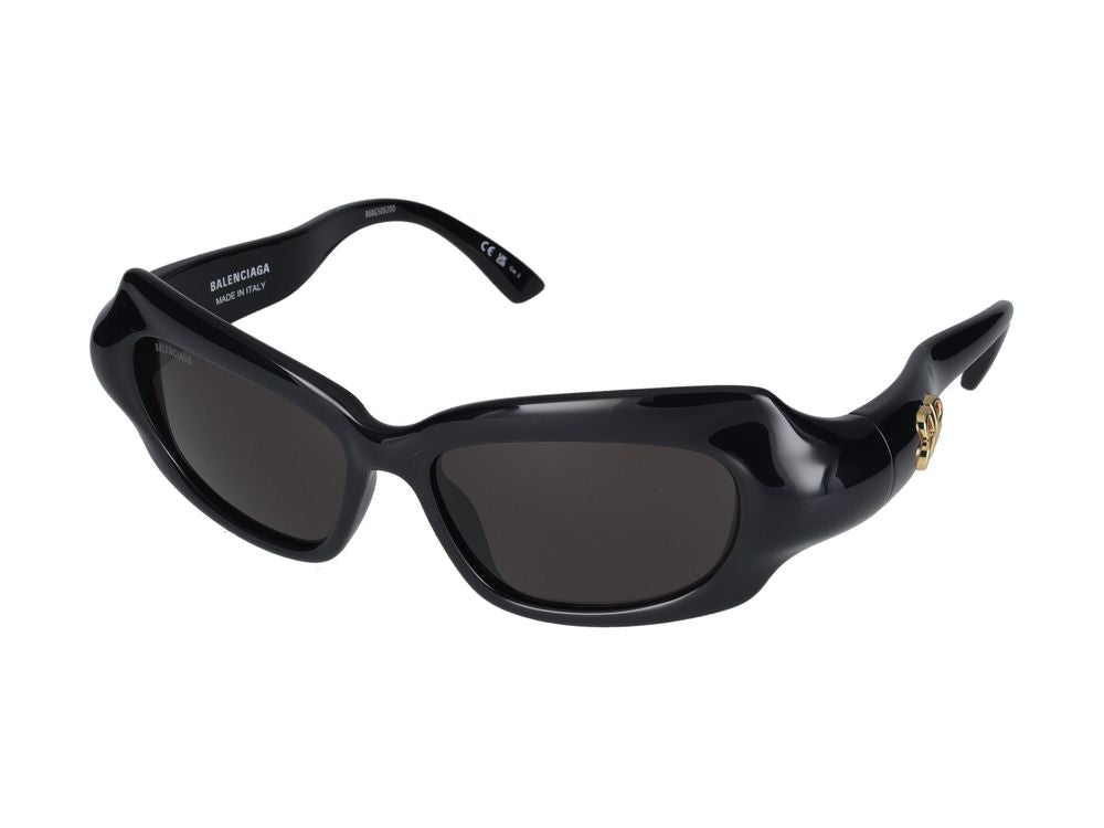 Balenciaga サングラスBalenciaga BB0354 S 001ブラックブラックグレー /17/145 - Image 7