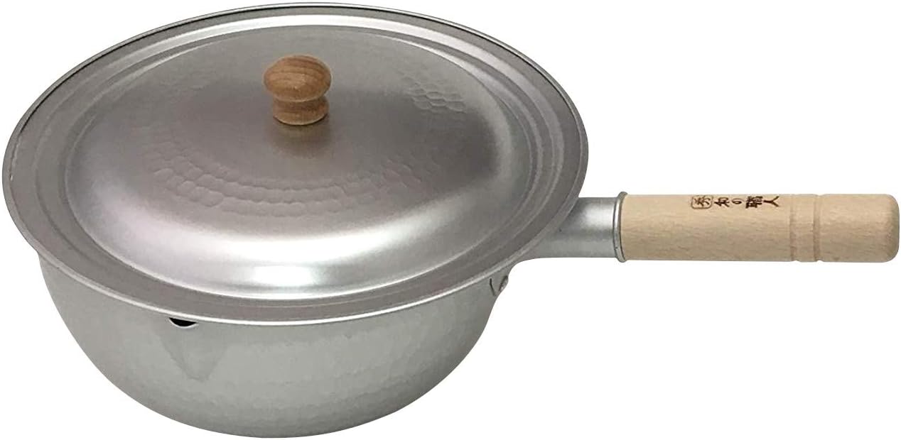 Taniguchi Metal Japanese Craftsman Deep Style Yukihira Nabe Pot, Made in Japan