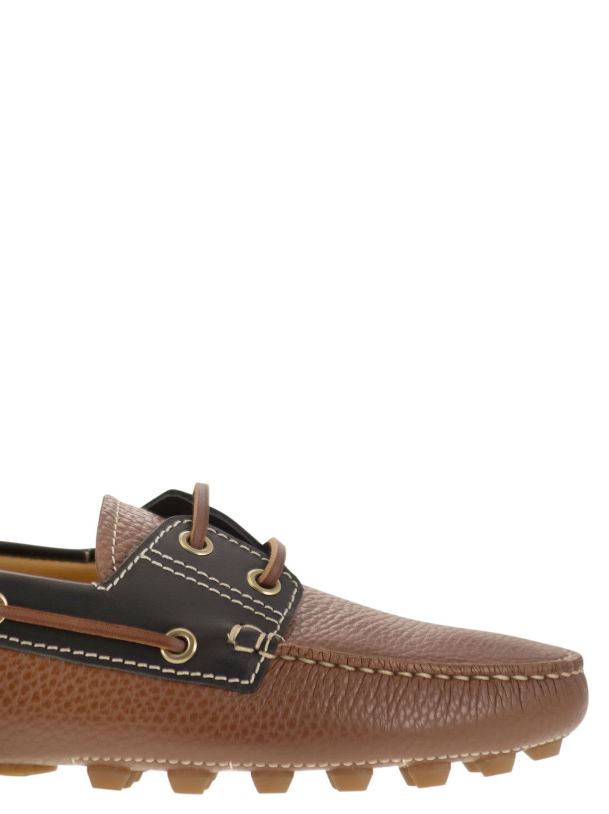 Tods トッド 'S 革のボートバブルグロメット - Image 7