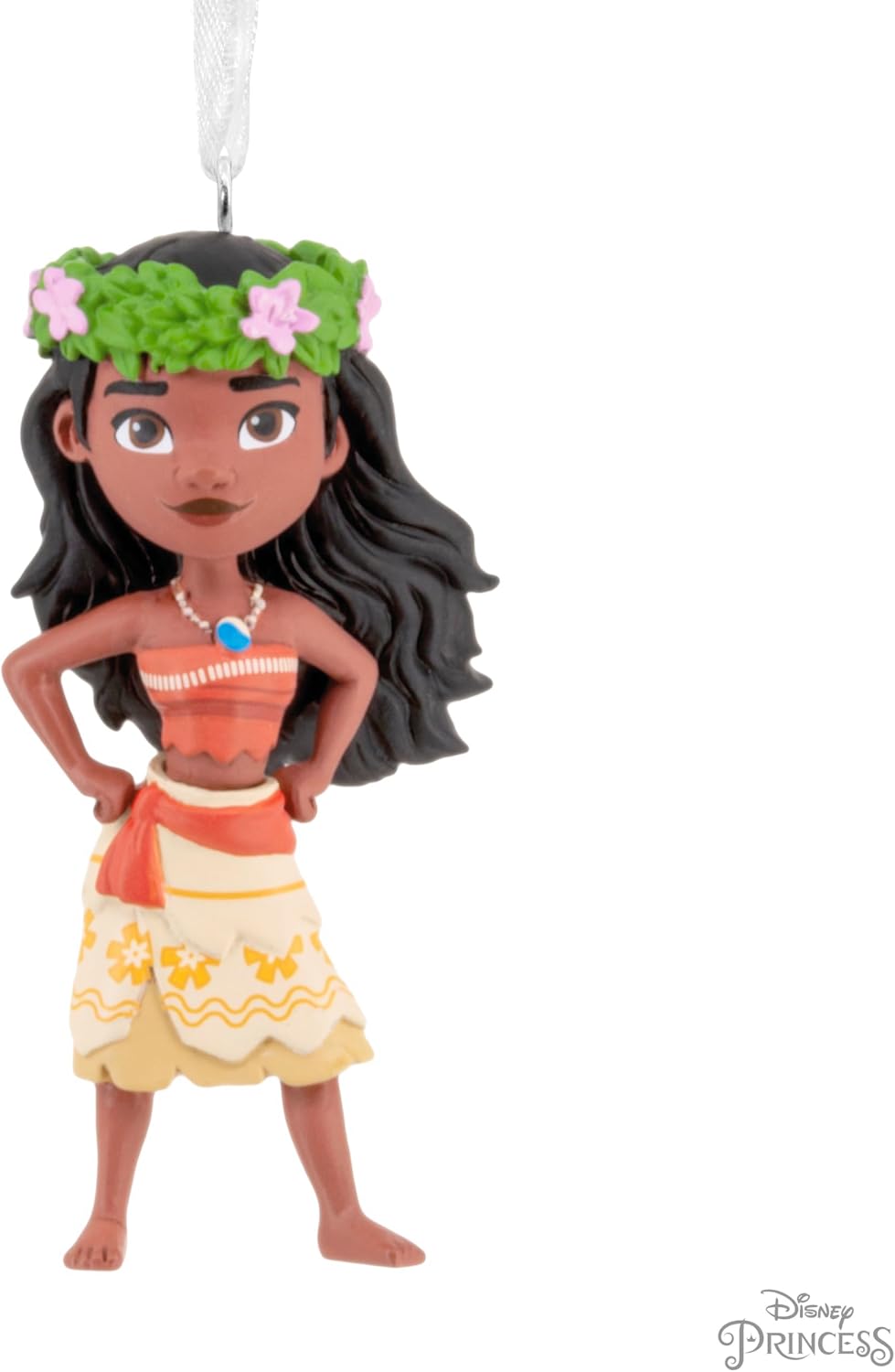 Hallmark Disney Princess Moana - Adorno de Navidad estilizado, regalos para fanáticos de Disney