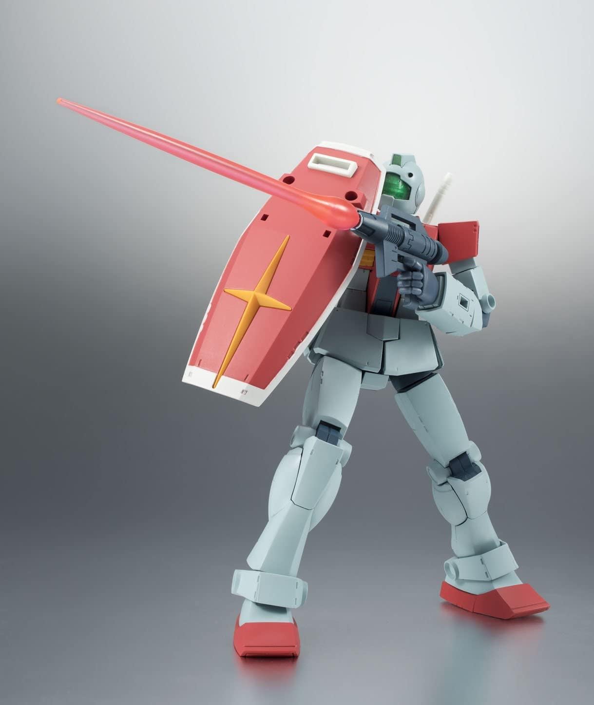 Robot Spirits Side MS Mobile Suit Gundam RGM-79 Gym Version, A.N.I.M.E. Approx. 4.9 inches (125 mm), ABS & PVC Pre-painted Action Figure